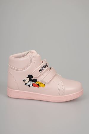 Baskılı Pudra Cırtlı Bot