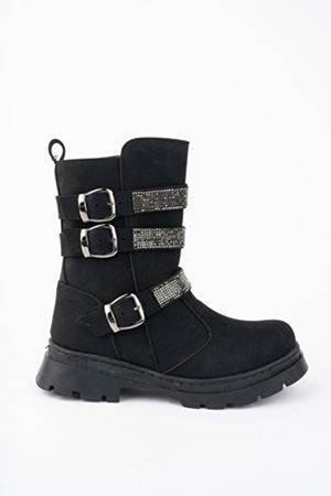 Önü Taşlı Siyah Kız Çocuk Bot