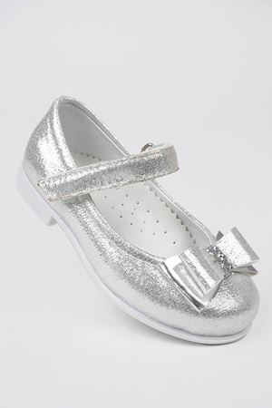 Sedef Parlak Kız Bebe Ayakkabı