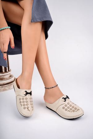 Ortapedik Taban Önü Kapalı  Kadın Terlik