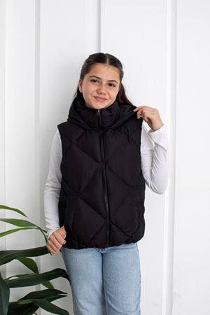 Siyah Unisex Çocuk Yelek