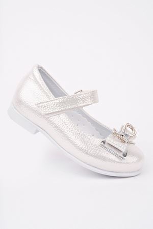 Sedef Parlak Kız Bebe Ayakkabı