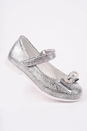Platin Çatlak Kız Bebe Ayakkabı