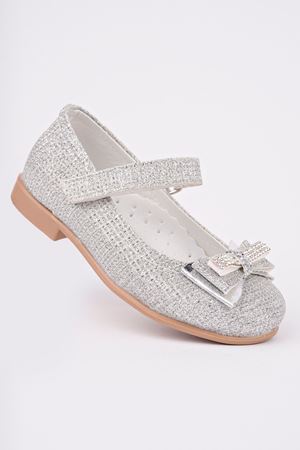 Gümüş Çupra Kız Bebe Ayakkabı